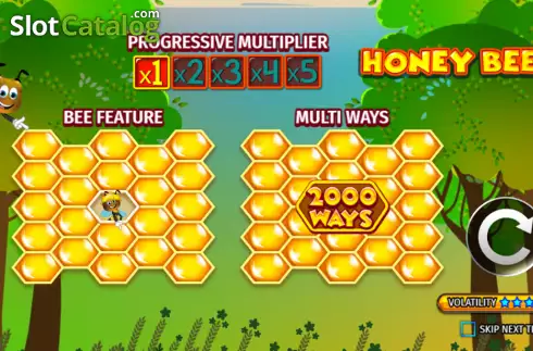 Οθόνη2. Honey Bees (Octavian Gaming) Κουλοχέρης
