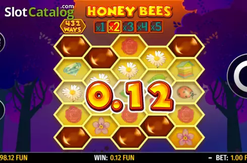 Οθόνη4. Honey Bees (Octavian Gaming) Κουλοχέρης