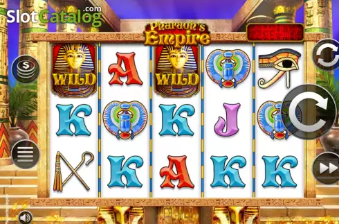 Οθόνη2. Pharaoh's Empire (Octavian Gaming) Κουλοχέρης