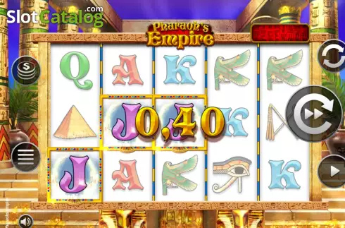 Οθόνη3. Pharaoh's Empire (Octavian Gaming) Κουλοχέρης