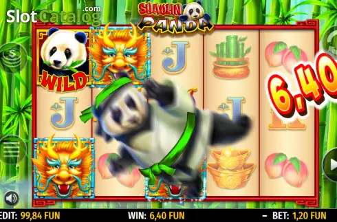 Οθόνη4. Shaolin Panda Κουλοχέρης