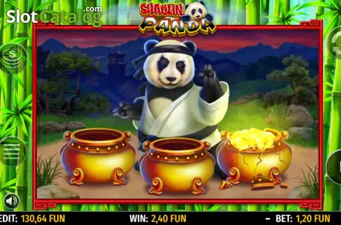Οθόνη8. Shaolin Panda Κουλοχέρης