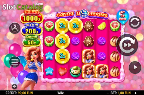 Οθόνη2. Candy Holidays Κουλοχέρης