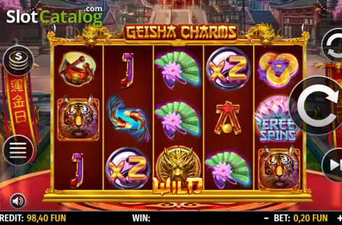 Οθόνη2. Geisha Charms Κουλοχέρης