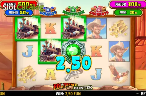 Οθόνη3. Fortune Hunter Κουλοχέρης