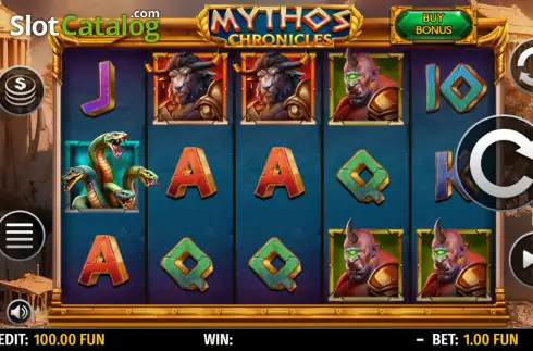 Οθόνη2. Mythos Chronicles Κουλοχέρης