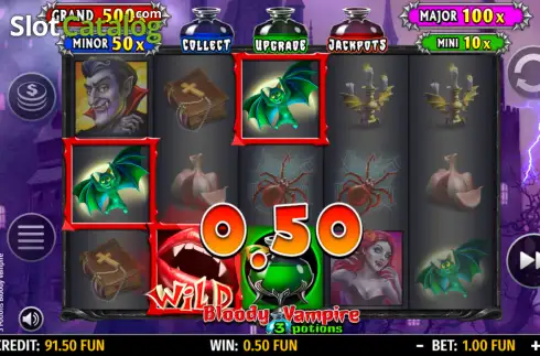 Οθόνη3. 3 Potions Bloody Vampire Κουλοχέρης 