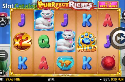 Οθόνη2. Purrfect Riches Κουλοχέρης