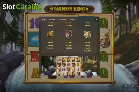 Οθόνη6. Salmon King Κουλοχέρης