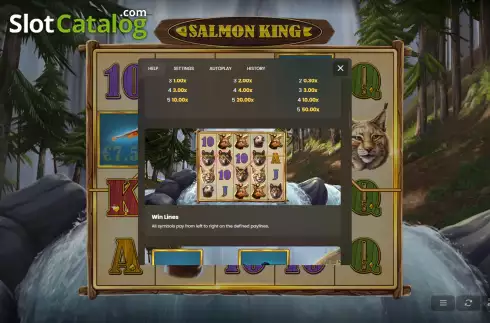 Οθόνη7. Salmon King Κουλοχέρης