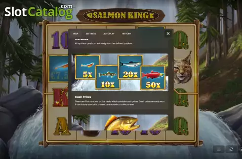 Οθόνη8. Salmon King Κουλοχέρης