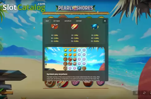 Οθόνη6. Pearly Shores Κουλοχέρης 