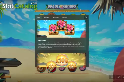 Οθόνη8. Pearly Shores Κουλοχέρης 