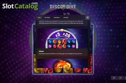 Οθόνη7. Disco Dive Κουλοχέρης