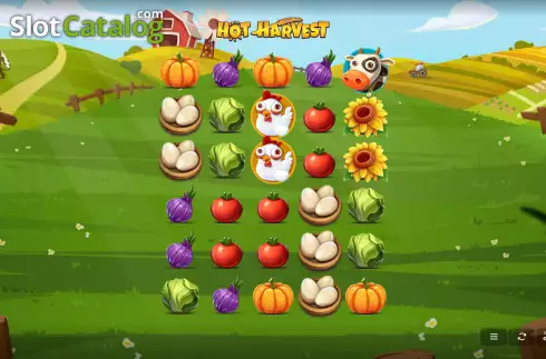 Οθόνη2. Hot Harvest Κουλοχέρης