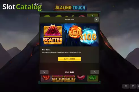Οθόνη8. Blazing Touch Κουλοχέρης