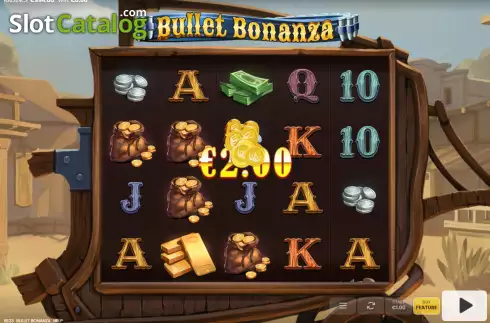Οθόνη4. Bullet Bonanza Κουλοχέρης