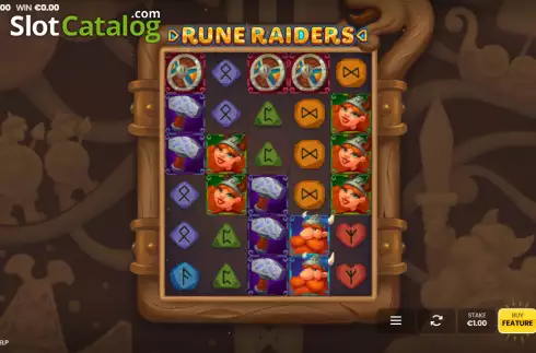 Οθόνη2. Rune Raiders Κουλοχέρης