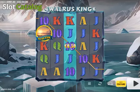 Οθόνη3. Walrus King Κουλοχέρης
