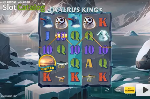 Οθόνη4. Walrus King Κουλοχέρης
