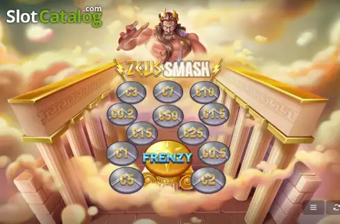 Οθόνη2. Zeus Smash Κουλοχέρης 
