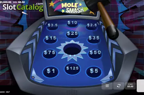 Οθόνη2. Mole Smash Κουλοχέρης