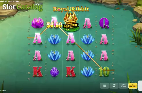 Οθόνη3. Royal Ribbit Κουλοχέρης 