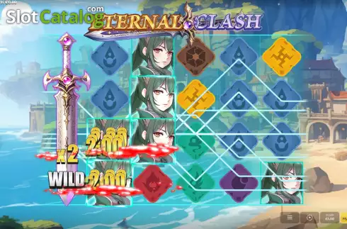 Οθόνη5. Eternal Clash Κουλοχέρης
