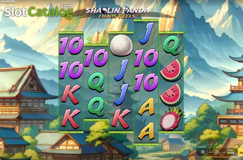 Οθόνη3. Shaolin Panda Chaos Reels Κουλοχέρης