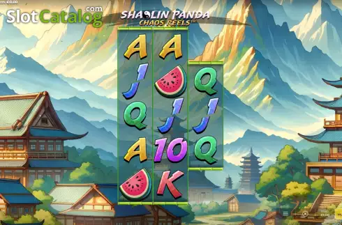 Οθόνη4. Shaolin Panda Chaos Reels Κουλοχέρης