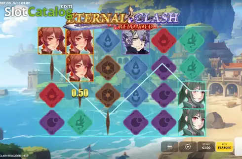 Οθόνη3. Eternal Clash Reloaded Κουλοχέρης