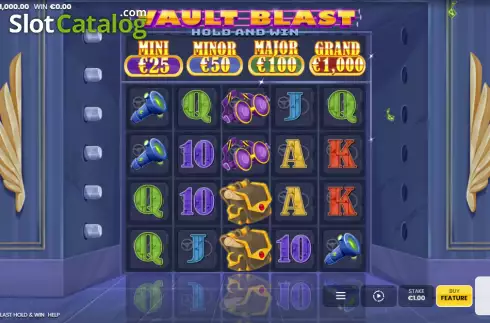 Οθόνη2. Vault Blast Hold and Win Κουλοχέρης 