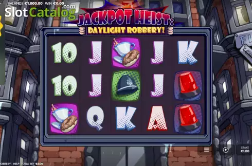 Οθόνη2. Jackpot Heist Daylight Robbery Κουλοχέρης