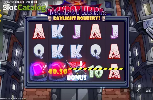Οθόνη3. Jackpot Heist Daylight Robbery Κουλοχέρης