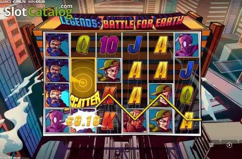 Οθόνη3. Legends: Battle for Earth Κουλοχέρης