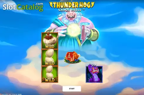 Οθόνη2. Thunder Hog Chaos Reels Κουλοχέρης 
