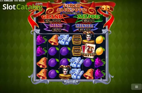 Οθόνη2. Joker Jackpots: Prize Mania Κουλοχέρης 