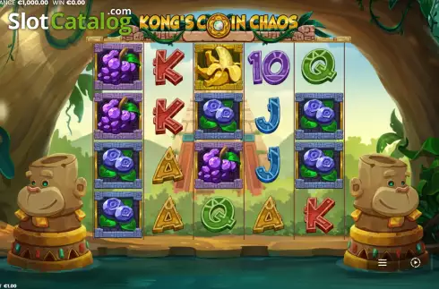 Οθόνη2. Kong's Coin Chaos Κουλοχέρης