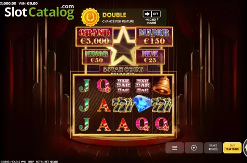 Οθόνη2. 5 Star Coins: Hold and Win Κουλοχέρης