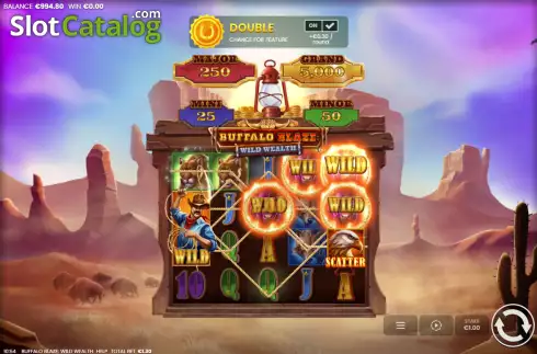 Οθόνη3. Buffalo Blaze: Wild Wealth Κουλοχέρης