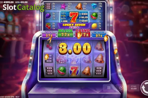Οθόνη3. Lucky Seven Spin Κουλοχέρης