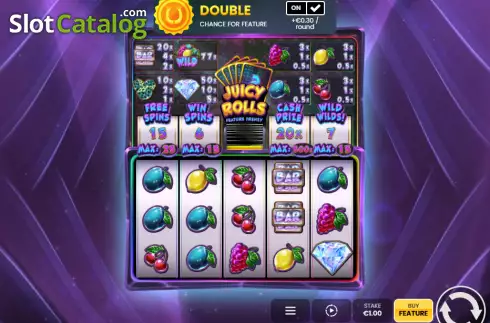 Οθόνη2. Juicy Rolls: Feature Frenzy Κουλοχέρης 
