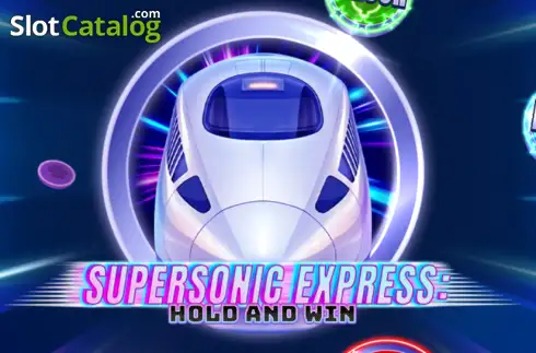 Supersonic Express: Hold and Win Λογότυπο Supersonic Express: Hold and Win Λογότυπο