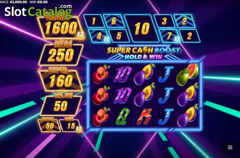 Οθόνη2. Super Cash Boost: Hold & Win Κουλοχέρης