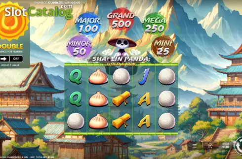 Οθόνη2. Shaolin Panda: Hold & Win Κουλοχέρης
