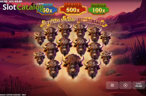 Οθόνη2. Buffalo Smash: Supercharged Κουλοχέρης