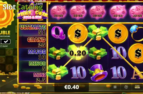 Οθόνη3. Piggy Coin: Hold & Win Κουλοχέρης 