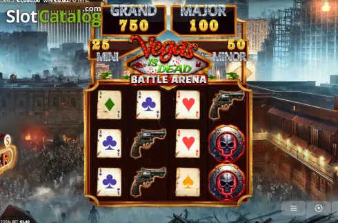 Οθόνη2. Vegas is Dead: Battle Arena Κουλοχέρης