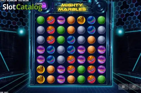 Οθόνη2. Mighty Marbles Κουλοχέρης