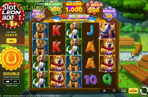 Οθόνη2. The Big Bark: Golden Jackpots Κουλοχέρης